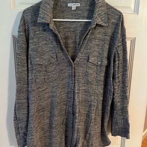 James Perse Heather Gray Sweater